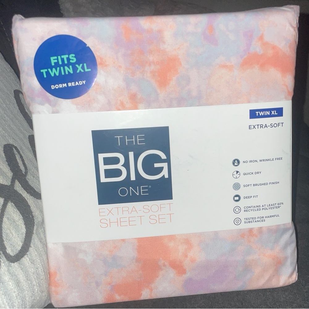 The Big One Extra-Soft Sheet Set - Twin XL - Multicolor